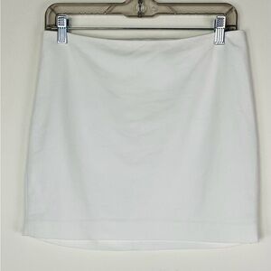 Express White Mini Skirt